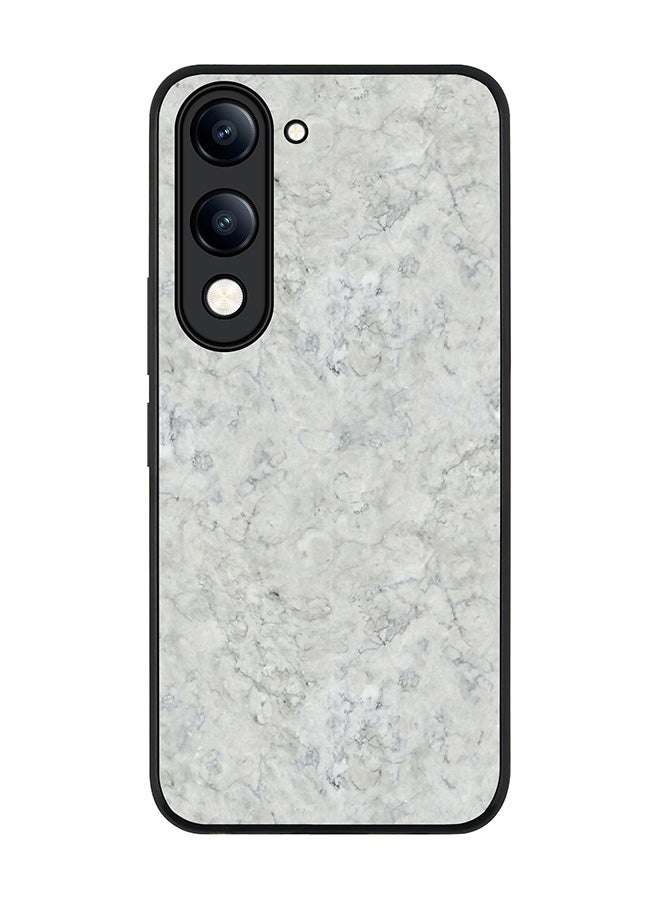 Stylizedd For vivo Y04 / Y29t 5G Case,Slim fit Camera Protection, Shockproof Thin Phone cover  - Marble Texture White - Image 1